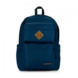 Mochila Para Portátil Jansport Double Break Azul Marino | CO3228VD