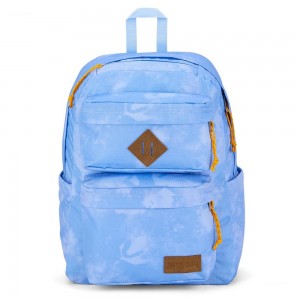 Mochila Para Portátil Jansport Double Break Azules | CO3226NB