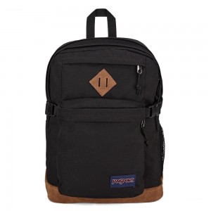 Mochila Para Portátil Jansport SUEDE CAMPUS Negras | CO3159XF