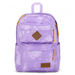 Mochilas Jansport Double Break Moradas | CO3381SO