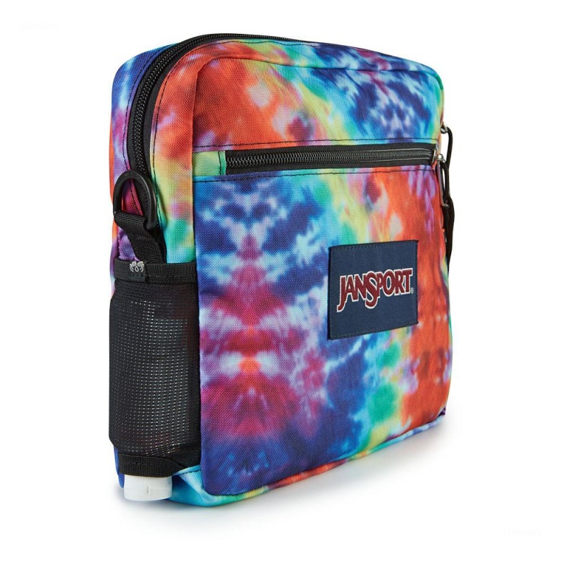 Bolsos Cruzados Jansport CENTRAL ADAPTIVE Rojas Multicolor | CO3102UT