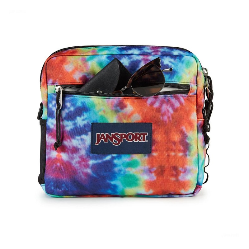 Bolsos Cruzados Jansport CENTRAL ADAPTIVE Rojas Multicolor | CO3102UT