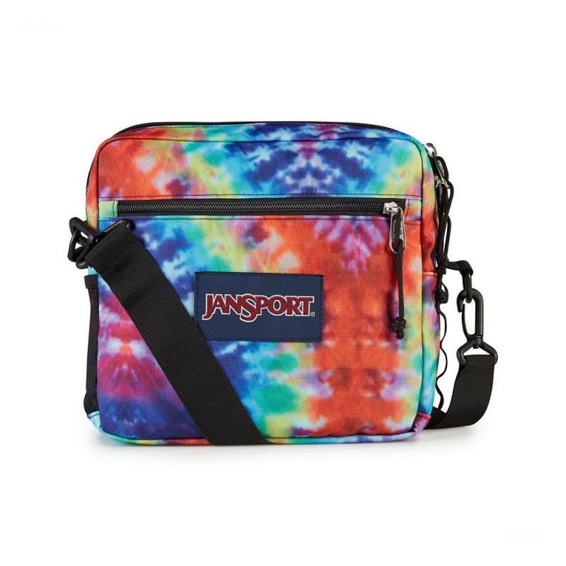 Bolsos Cruzados Jansport CENTRAL ADAPTIVE Rojas Multicolor | CO3102UT