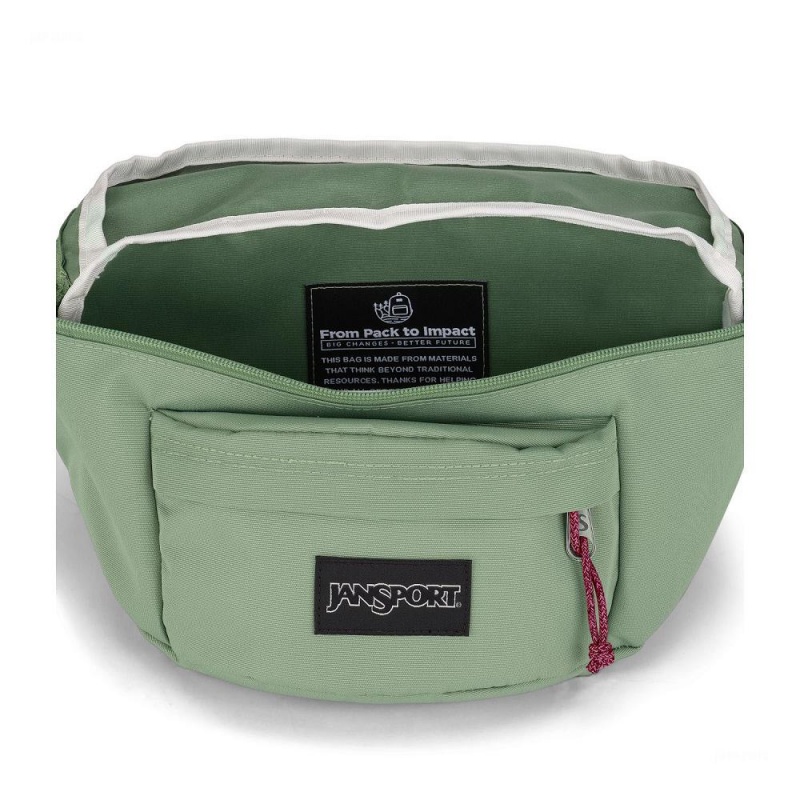 Bolsos Cruzados Jansport Restore Waistpack Verde Oliva | CO3066NB