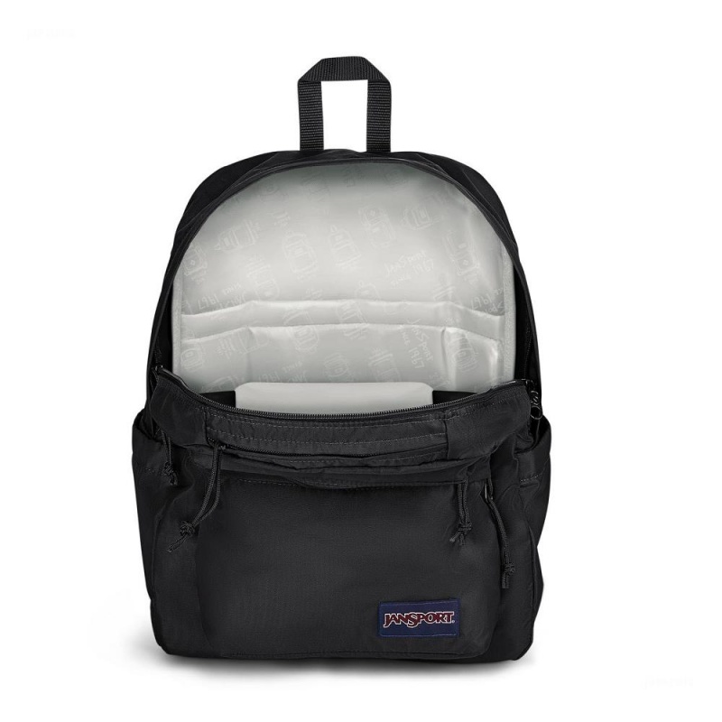 Mochila Para Portátil Jansport Double Break Negras | CO3229CE