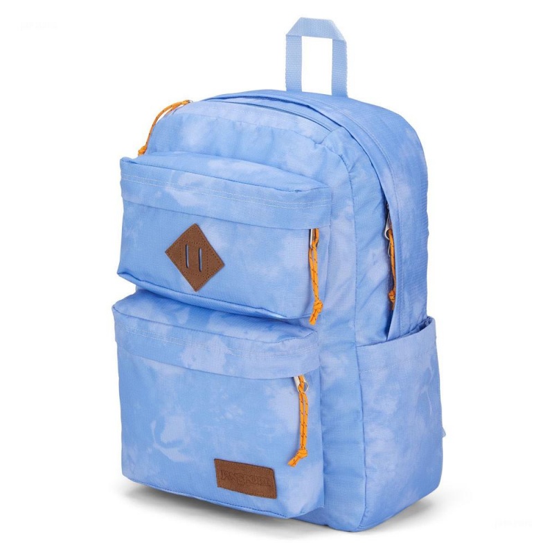 Mochila Para Portátil Jansport Double Break Azules | CO3226NB