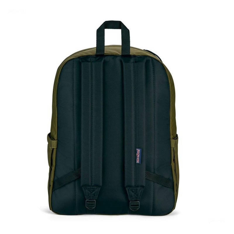 Mochila Para Portátil Jansport Double Break Verde | CO3225MA