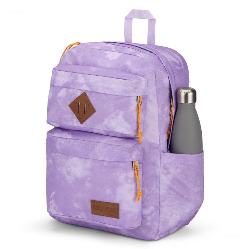 Mochila Para Portátil Jansport Double Break Moradas | CO3223WY