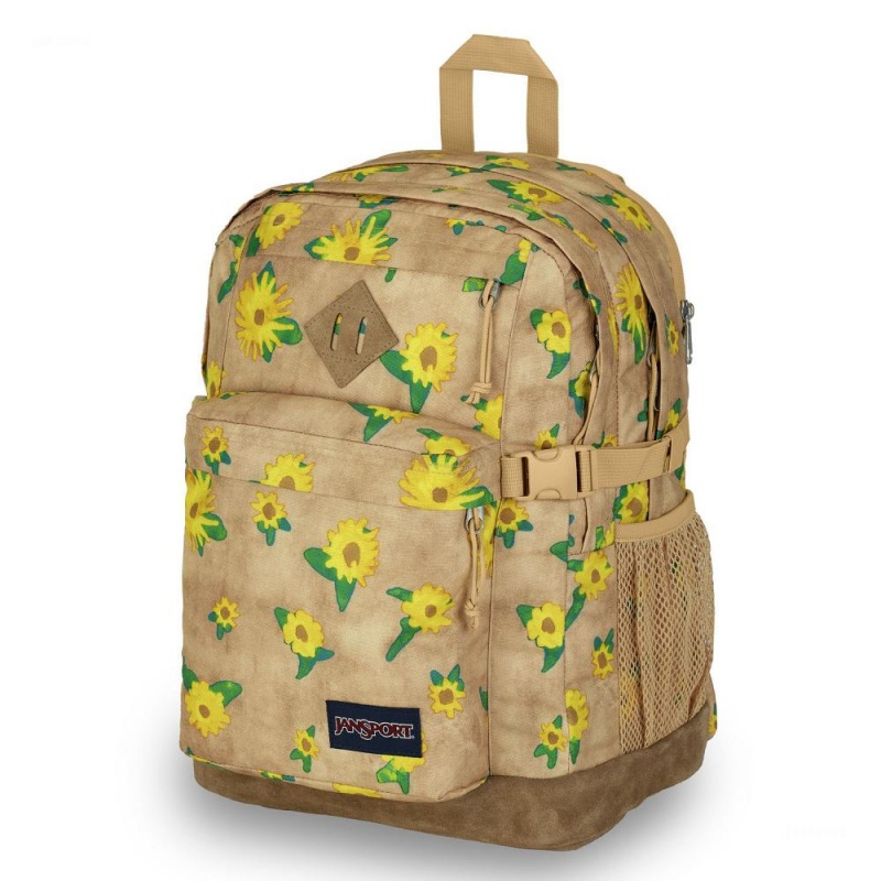 Mochila Para Portátil Jansport SUEDE CAMPUS Doradas | CO3154MA