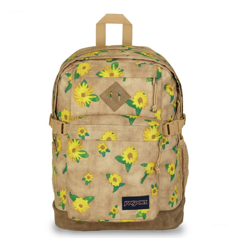 Mochila Para Portátil Jansport SUEDE CAMPUS Doradas | CO3154MA