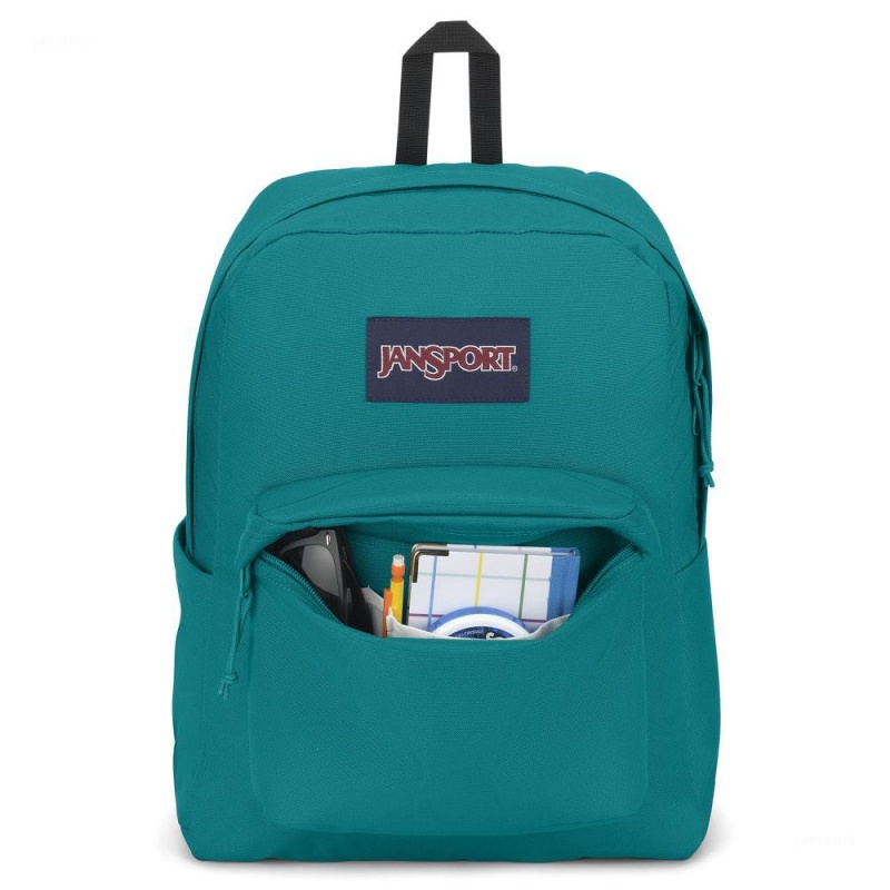 Mochila Para Portátil Jansport SuperBreak® Plus Verde Oscuro | CO3151EX