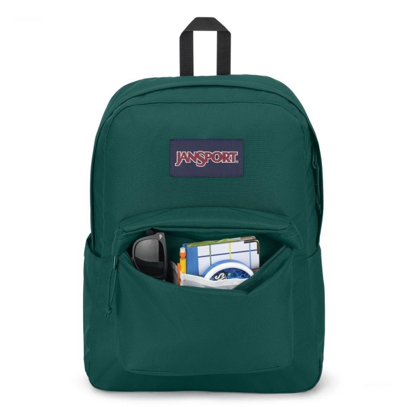 Mochila Para Portátil Jansport SuperBreak® Plus Verde Oscuro | CO3135QZ