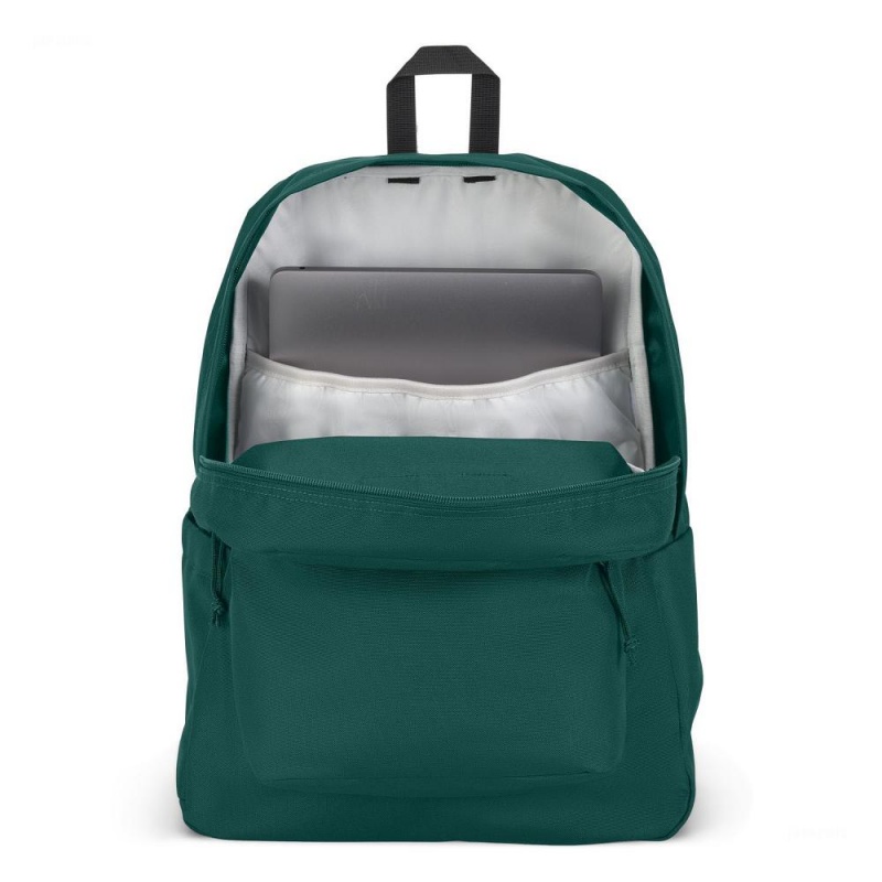 Mochila Para Portátil Jansport SuperBreak® Plus Verde Oscuro | CO3135QZ