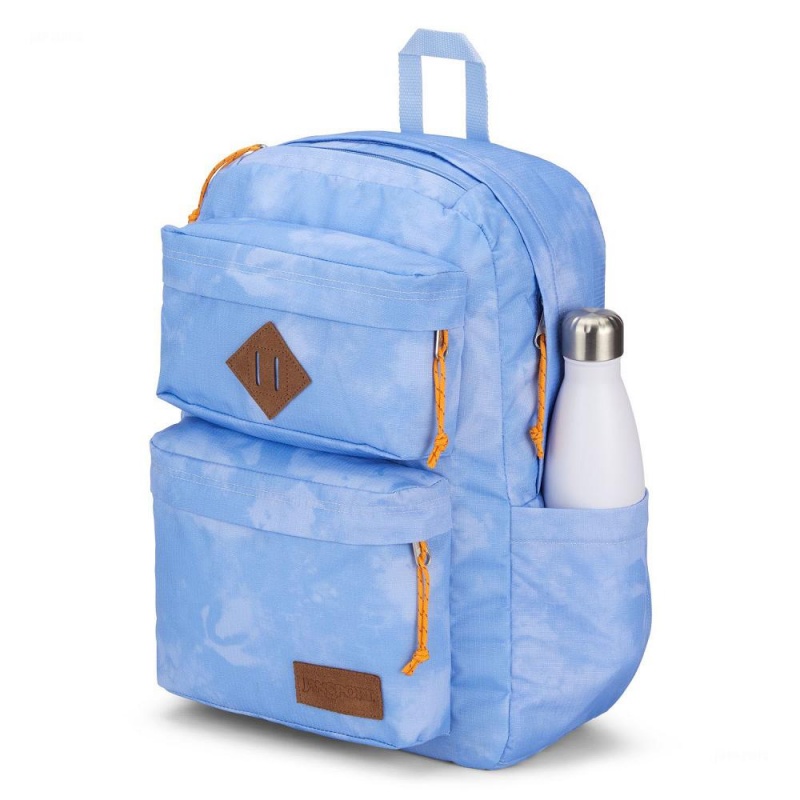 Mochilas Jansport Double Break Azules | CO3380DN