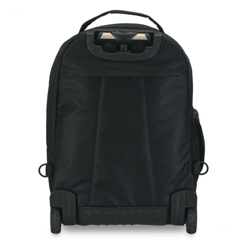 Mochilas Jansport Driver 8 Rolling Negras Doradas | CO3252NB