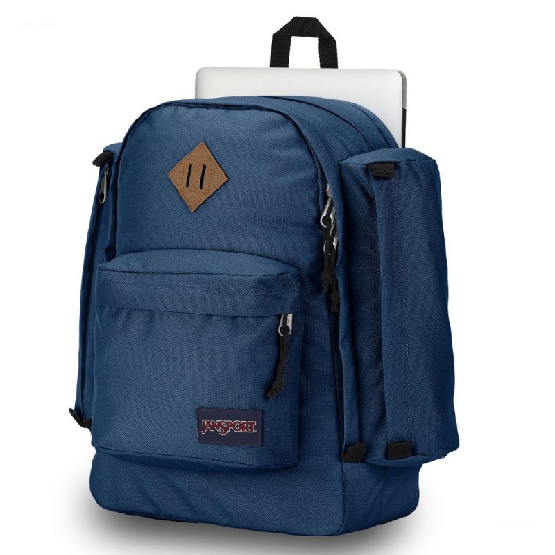 Mochilas Jansport Field Pack Azul Marino | CO3114XF