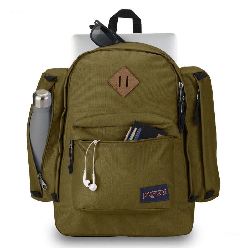 Mochilas Jansport Field Pack Verde | CO3115ZG