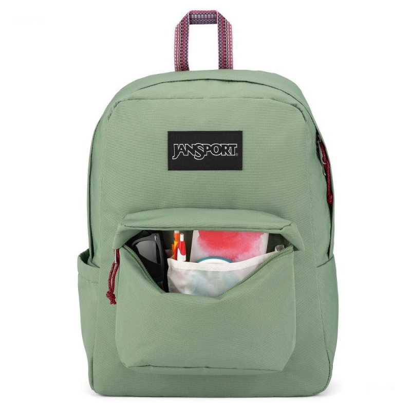 Mochilas shops jansport verde