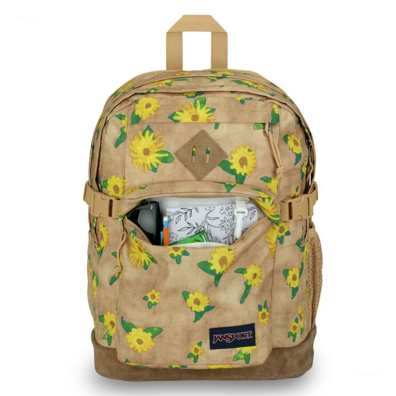 Mochilas Jansport SUEDE CAMPUS Amarillo | CO3304KI