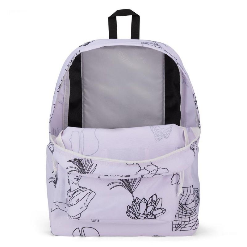 Mochilas Jansport SuperBreak® A Classic Pack Moradas | CO3299VD