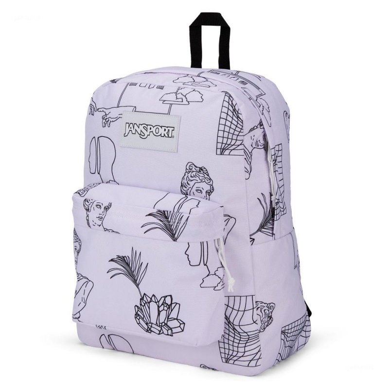 Mochilas Jansport SuperBreak® A Classic Pack Moradas | CO3299VD