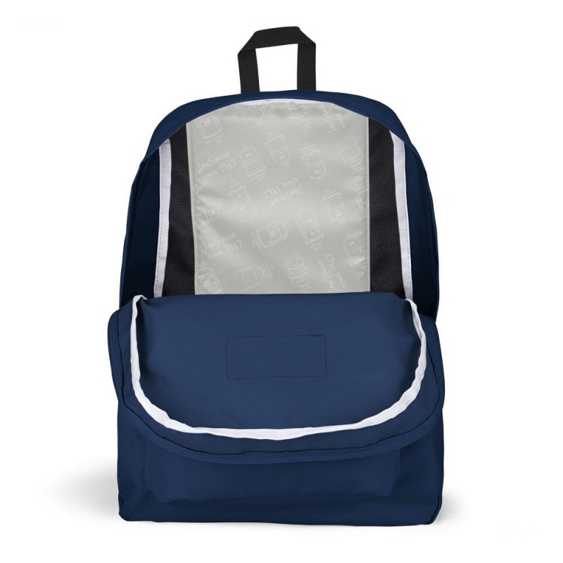 Mochilas Jansport SuperBreak® A Classic Pack Azul Marino | CO3292RW