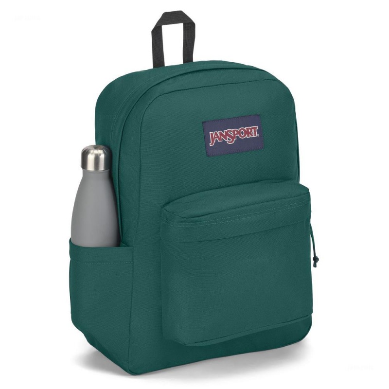 Mochilas Jansport SuperBreak® Plus - Laptop Verde Oscuro | CO3272YU