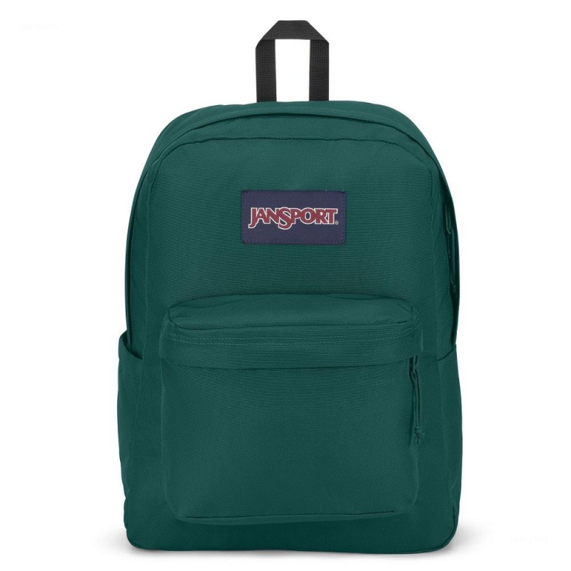 Mochilas Jansport SuperBreak® Plus - Laptop Verde Oscuro | CO3272YU